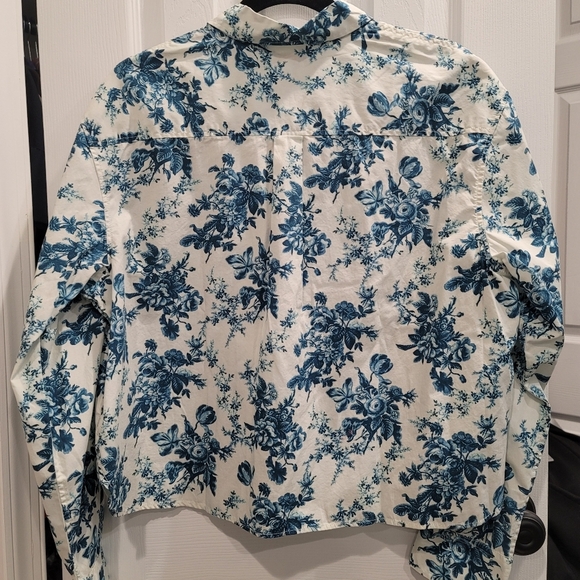 NWT Gap Loveshackfancy Button Front Shirt - M - Picture 3 of 9